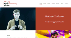 Desktop Screenshot of matthewdavidson.net